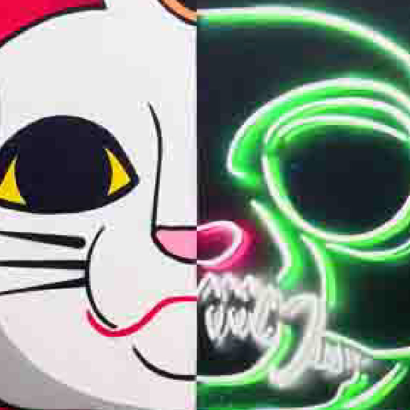 "MANEKI-NEKO 50:50"(400%)深掘ri点数