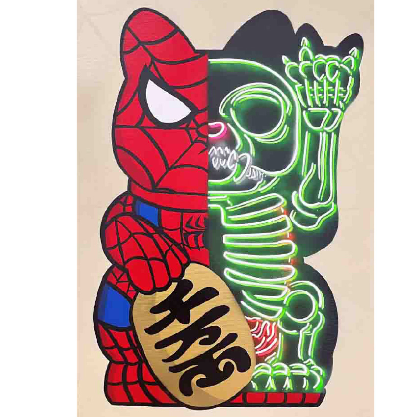 "KOUUN NEKO 50:50"(SPIDERMAN)